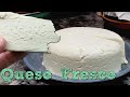 QUESO FRESCO | Homemade Fresh Cheese Recipe | Queso Fresco Casero