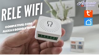 Tuya Mini Wifi Girier- Módulo Automação para iluminação e tomadas - Compatível Google Home e Alexa