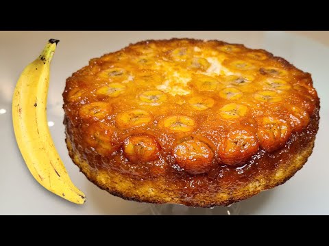 O BOLO DE BANANA MAIS BONITO E SABOROSO QUE VOCÊ VAI FAZER