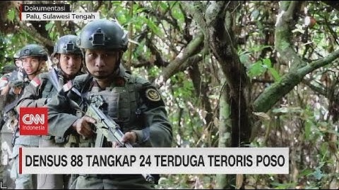 Densus 88 Tangkap 24 Terduga Teroris Poso