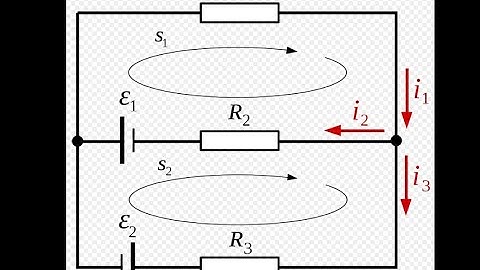 Bài tập Tính dòng điện và các sức điện động trong mạch điện, Định luật Kirchhoff 1, 2, điện kỹ thuật