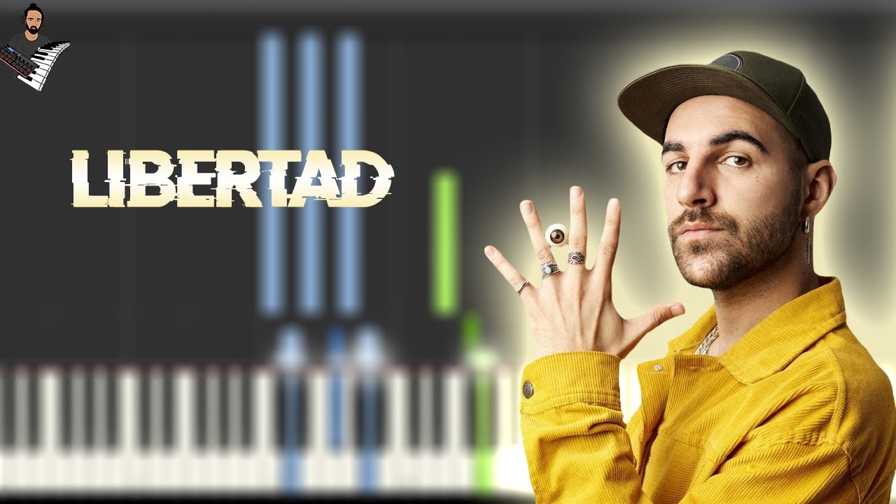 Nil Moliner - Libertad | Instrumental Piano Tutorial / Partitura / Karaoke / MIDI