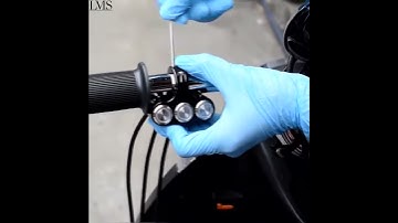 Motorcycle Handlebar Universal Switches Fog Light Mount Horn Power Start Switch 10120068