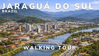Jaraguá do Sul | Walking Tour | Brazil 4K