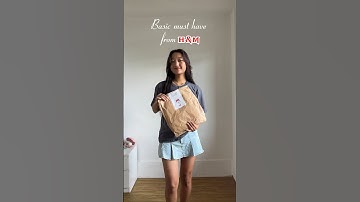 Basic wardrobe essentials from H&M #hmhaul #myntrahaul