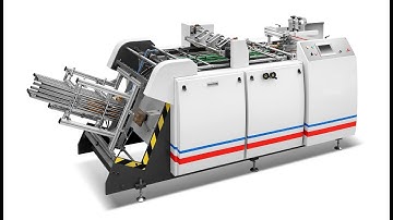 Full Servo Automatic Burger Box Making Machine Carton Erecting Machine for Food Packaging