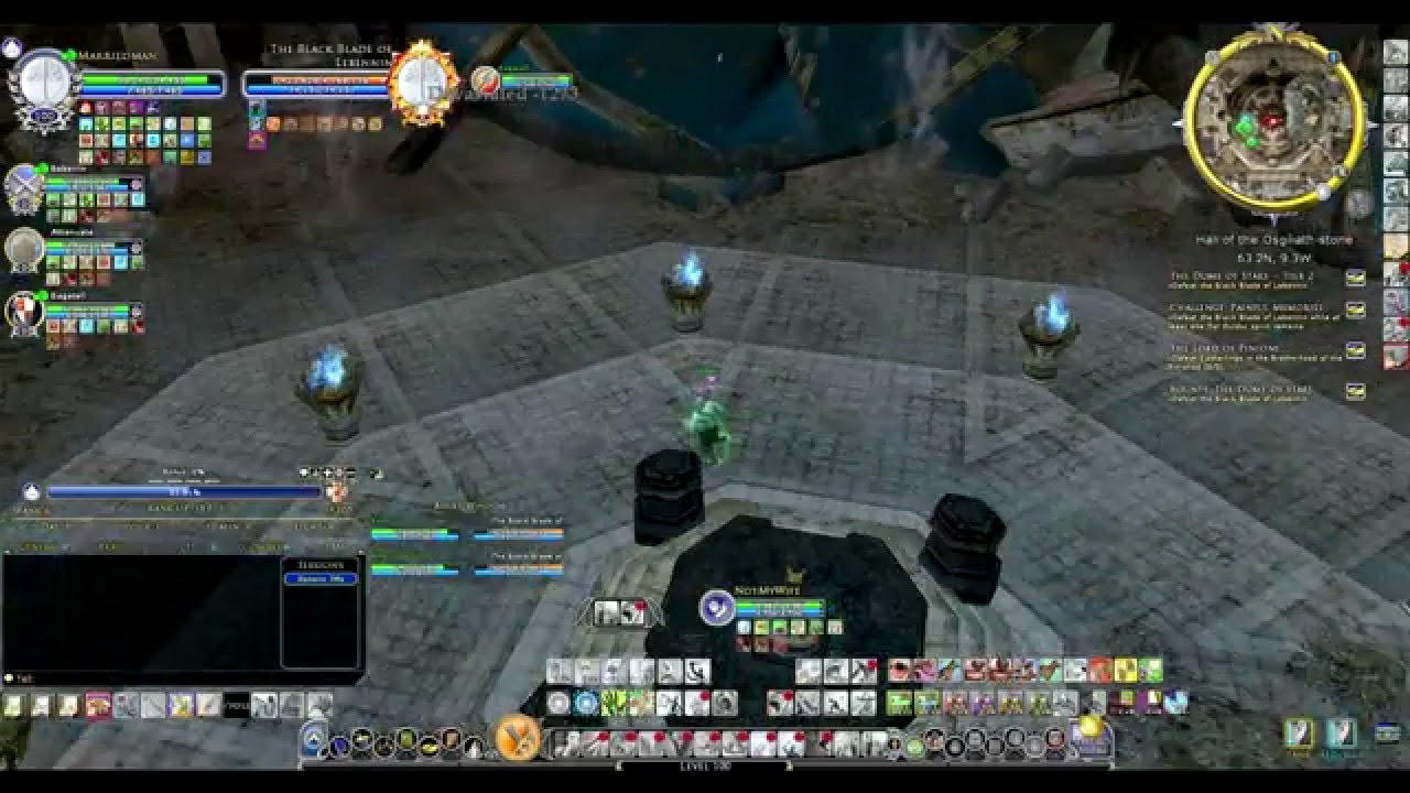 LOTRO - Dome of Stars - 4 man run - Last Boss