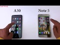 SAMSUNG A30 vs Note 5 | Speed Test Comparison