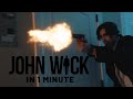 John wick in one minute