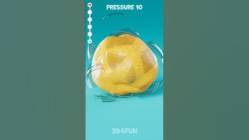 Glass vs Rubber Balloon – Satisfying Physics Simulation in Cinema4D 🫧💥