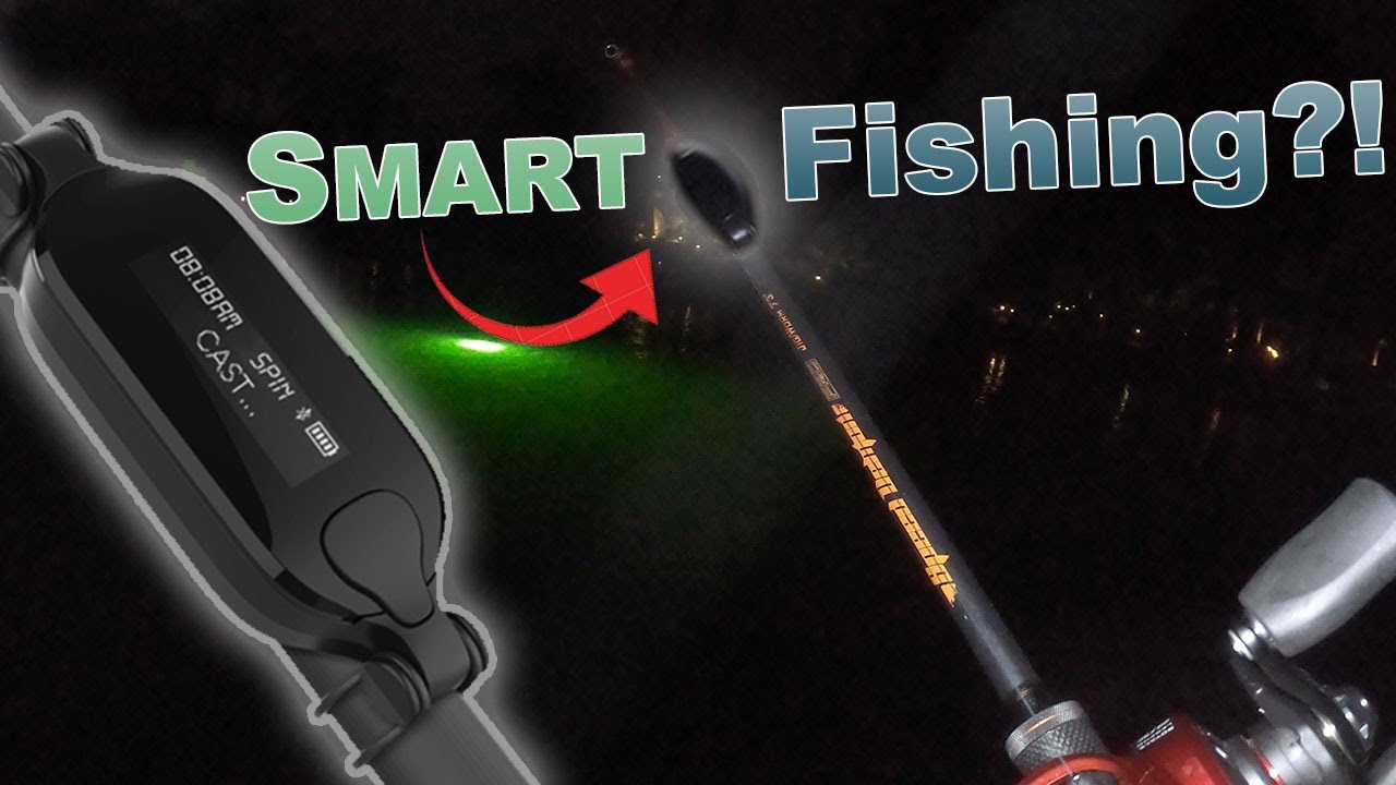 Fishing with the WORLD's FIRST Smart Fishing Rod?! 