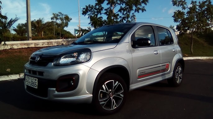 Testamos o Fiat UNO 2017 Sporting - Falando de Carro 