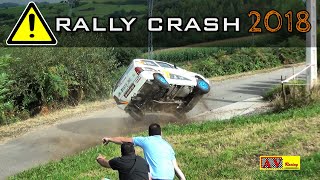 BEST OF RALLY CRASH 2018 | A.V.Racing