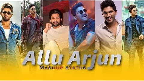 ALLU ARJUN - NO LOVE EDIT | Allu Arjun Attitude Status |Tigini X No Love edit | AT UNIQUE CREATION |