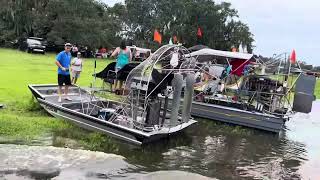 Airboat rodeo and party! Lake Kissimmee