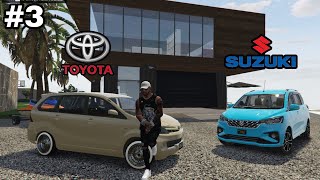 Toyota Hiace Avanza VS Suzuki Ertiga UBER JOB CHALLENGE  -  GTA 5 MZANSI episode 3