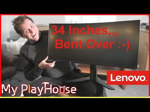 Lenovo 34" Monitor G34w-10 Wide 3440 x 1440 144Hz - 1042