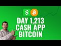 Investing $1 Bitcoin Every Day with Cash App - DAY 1213