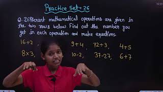 practice set 26 class 6 Mathematics | Maharashtra board | maths