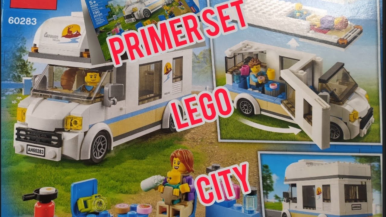 Review set 60283 LEGO city/ Holiday camper van - YouTube