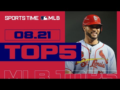 [MLB TOP5] 8월 21일 명장면