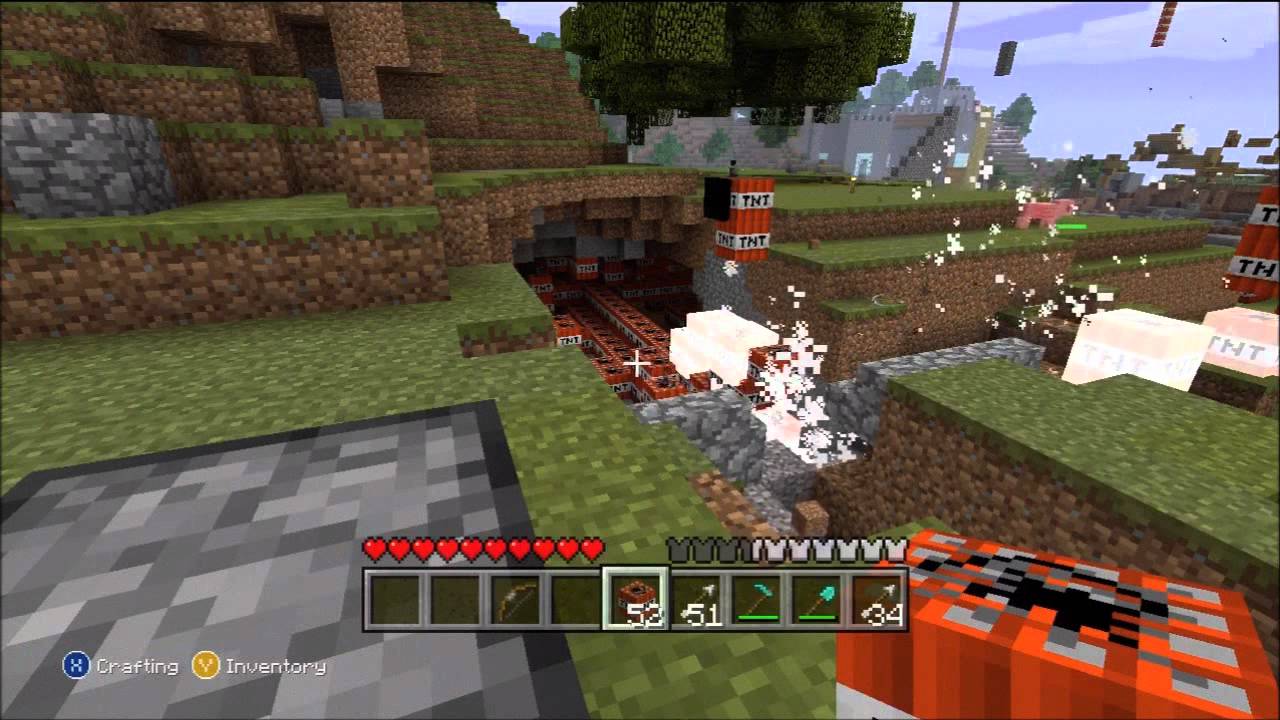 how-to-destroy-your-minecraft-world-with-tnt-youtube