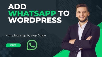 Add WhatsApp in WordPress | It
