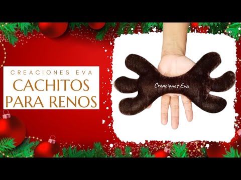 Como hacer Cachos para Renos🦌🎄