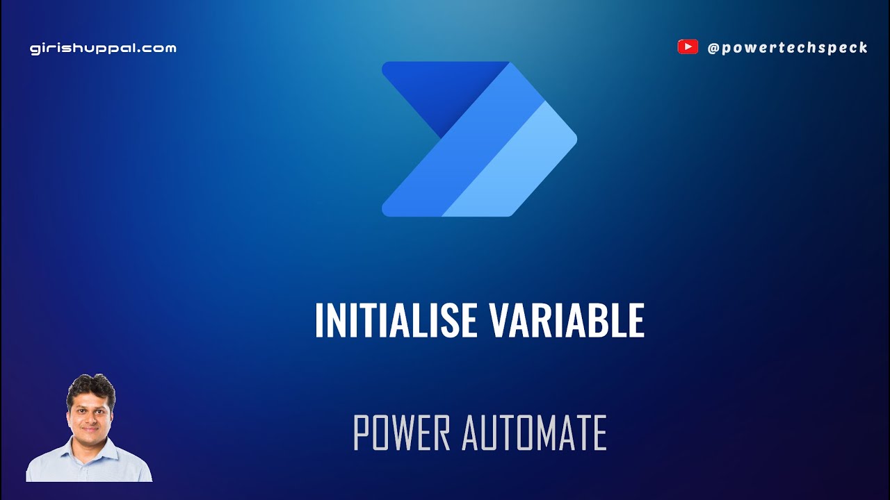 Basic Variable management in Microsoft Power Automate flows - YouTube
