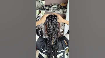 Tóc giả cột đuôi ngựa thắt bính xinh xắn #toccot #toccotduoingua