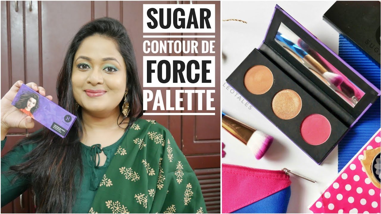 sugar contouring palette