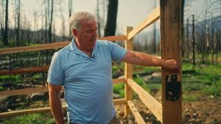 Jasper Park Lodge Cedar Fencing Update by Pure Country Fencing