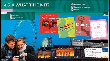 WHAT TIME IS IT? |Unit 4 | 4.3 WHAT TIME IS IT? | life| English | Speakout starter