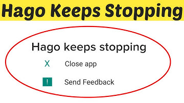 How To Fix Hago Keeps Stopping || Fix Hago Not Open Problem Android
