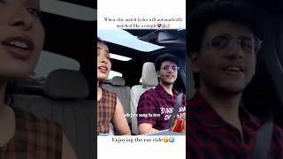 car ride🧿🤌 #ruchikarathore #shortsfeed #nischaymalhan #love #ruschay #anniversary #liveinsaan #fyp