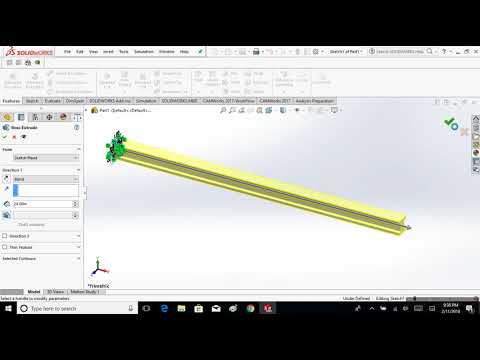 Simulation Cantilever BEAM