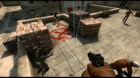 CS:GO | Dust II - 1v5 Ninja