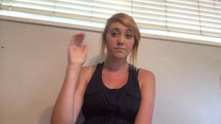 Savannah Martin ASL  2 Song Project Period 5