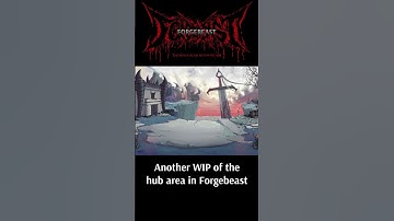 Drawing the Hub Area for Forgebeast #gamedev