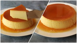 3 ingredients || Caramel Pudding Without Oven