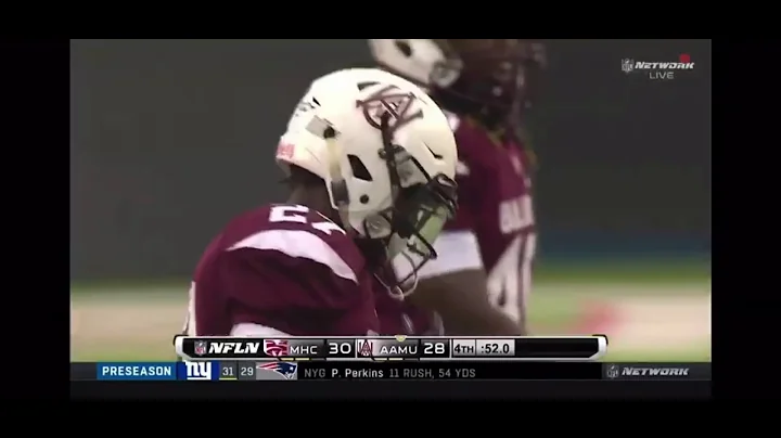 Alabama A&M 2019 Gary Quarles Highlights