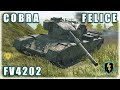 FV4202 ⌖ COBRA ⌖ FELICE | World of Tanks Blitz Replays