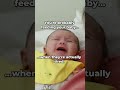 You're Probably Feeding a Tired Baby #shorts