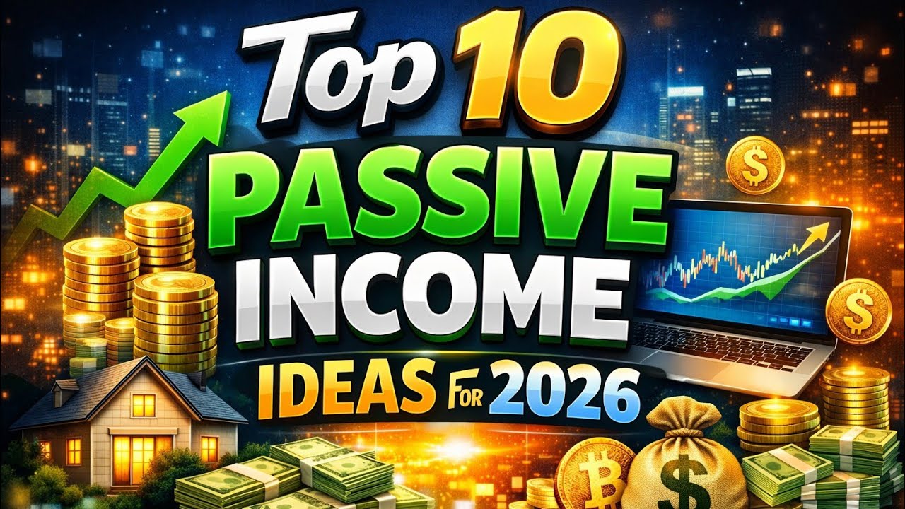 Top 10 passive income ideas for 2026 - YouTube