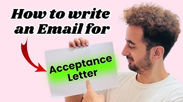 How to write an EMAIL for Acceptance Letter || CSC, ANSO, MEXT & other Scholarships || Hussain Sajid