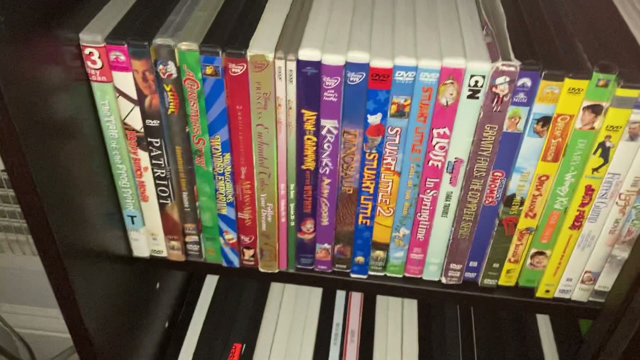 Overview of my VHS and DVD Collection November 2021 Edition YouTube