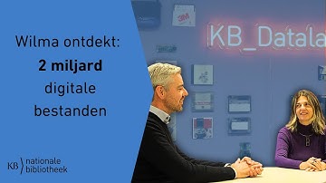 Wilma ontdekt: 2 miljard digitale bestanden | KB nationale bibliotheek