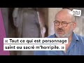 Ref:5hpgVIFU1Kw Xavier gorce : "tout ce qui est personnage saint ou sacr� m'horripile"
