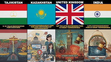 World’s Harshest Cyber Crime Punishments – You Won’t Believe These Laws!