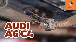 Πώς αντικαθιστούμε οπίσθιο κάτω σινεμπλόκ ψαλιδιού σε Audi A6 | Οδηγίες HD